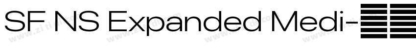 SF NS Expanded Medi字体转换 SF NS Expanded Medi字体转换